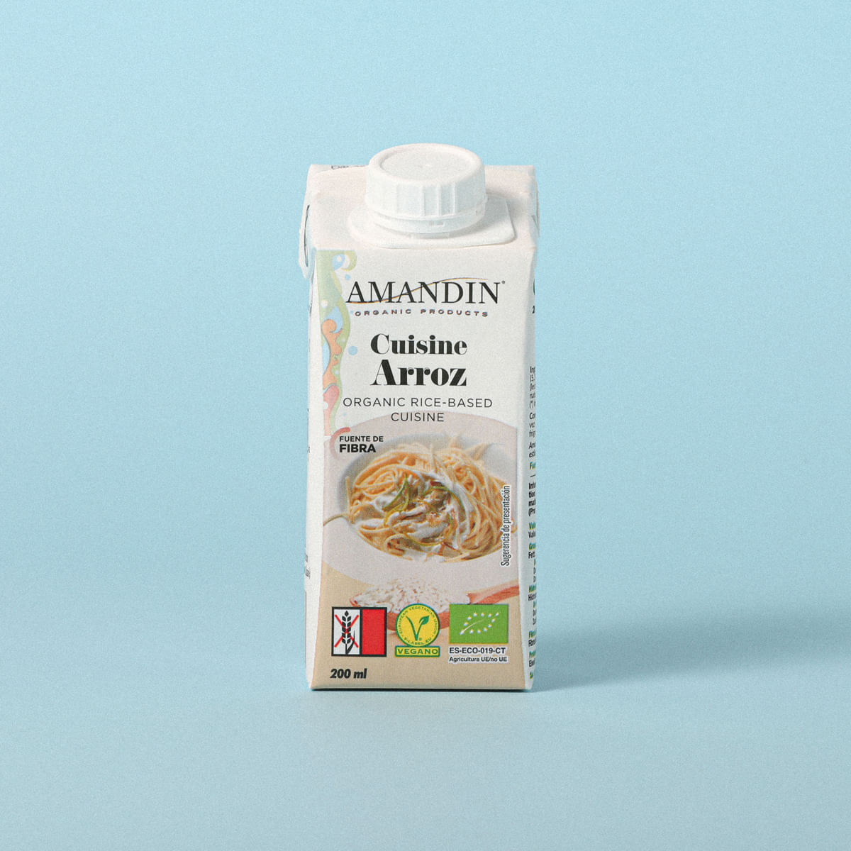 Cuisine arròs Bio AMANDIN 200ml