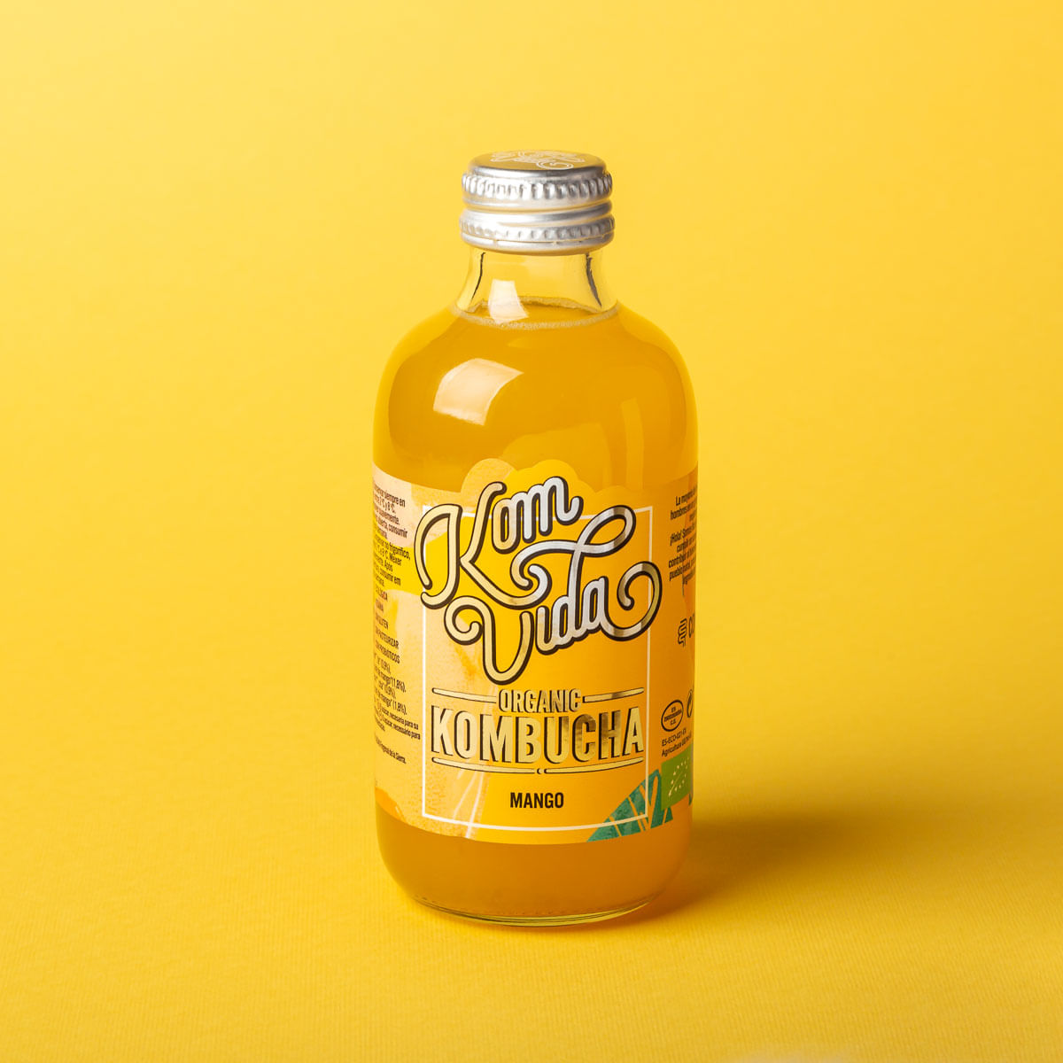 Kombucha de mango Komvida 250ml