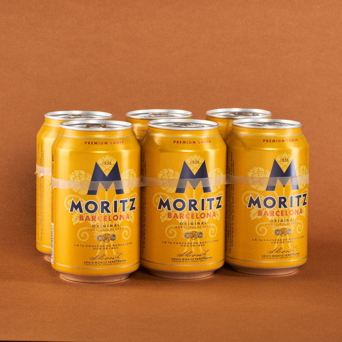 Cervesa en llauna Original MORITZ 33cl - pack 6u.