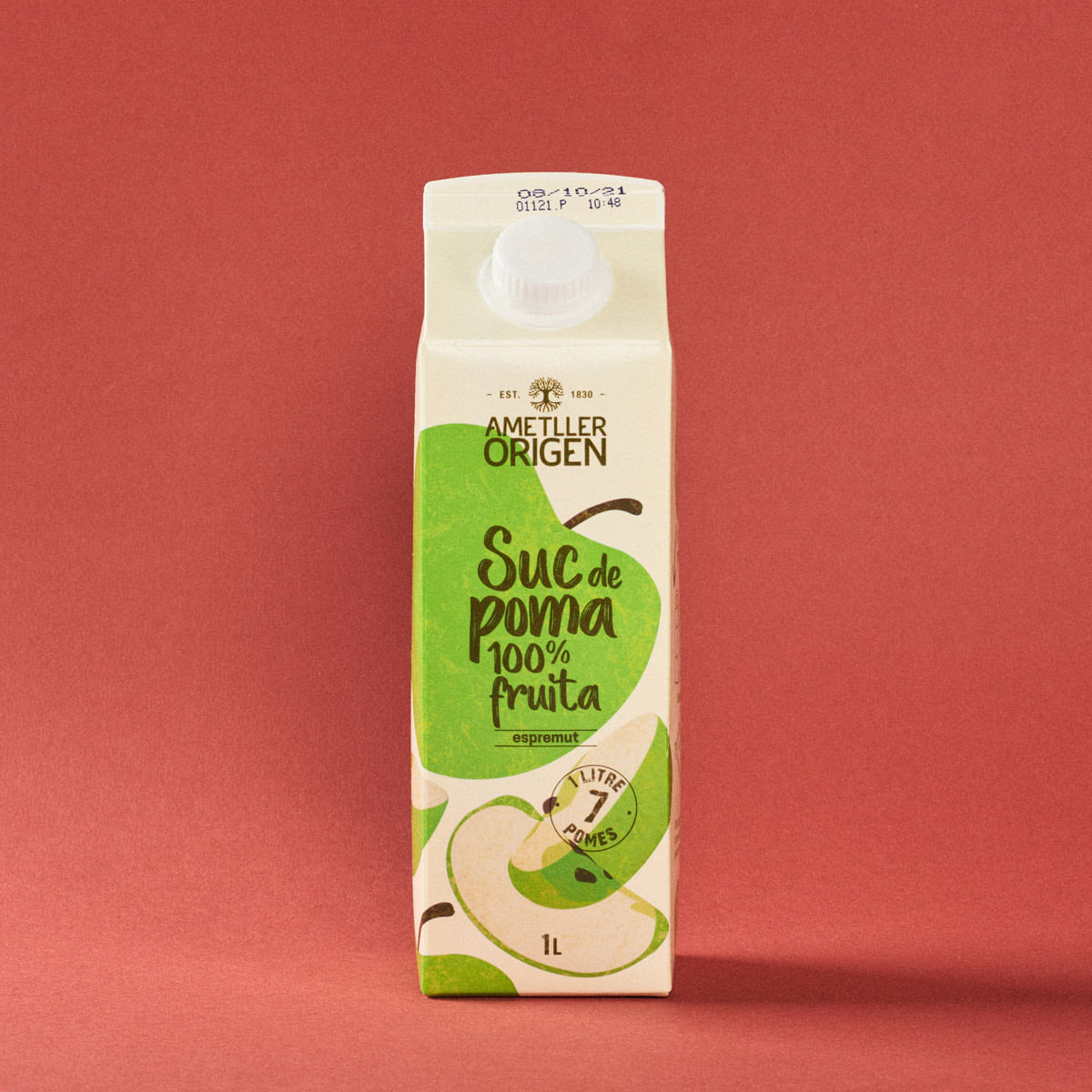 Suc poma 100% espremut AMETLLER ORIGEN 1L