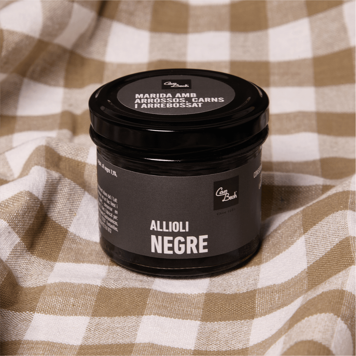 Allioli negre Can Bech 110g