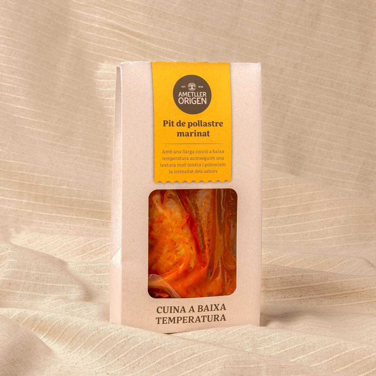 Roti de pollastre farcit Ametller Origen 200g