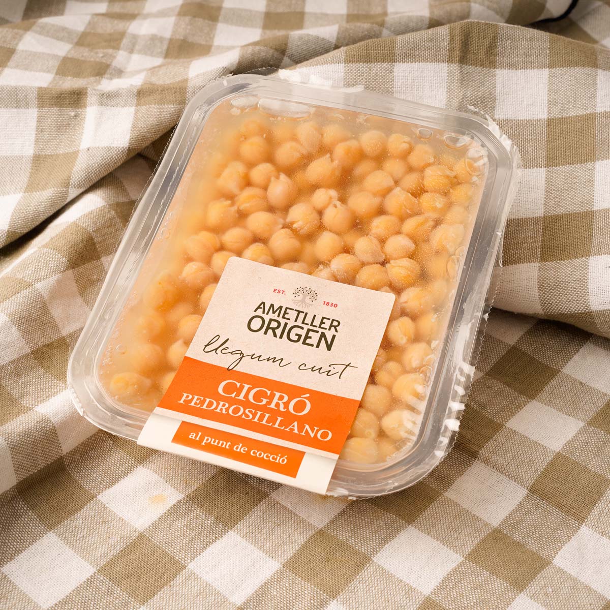 Garbanzo cocido pedrosillano Ametller Origen 250g