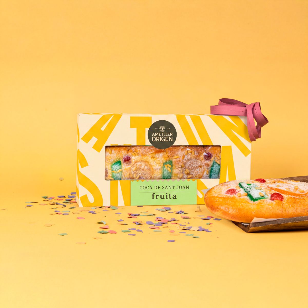 Coca de fruita petita Ametller Origen 230g