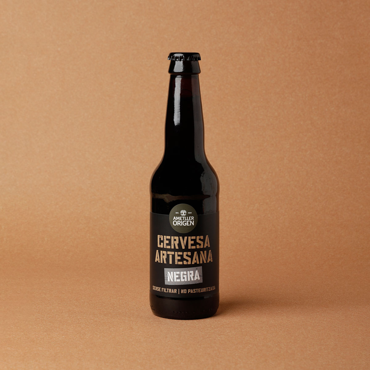 Cervesa artesana negra Ametller Origen 33cl