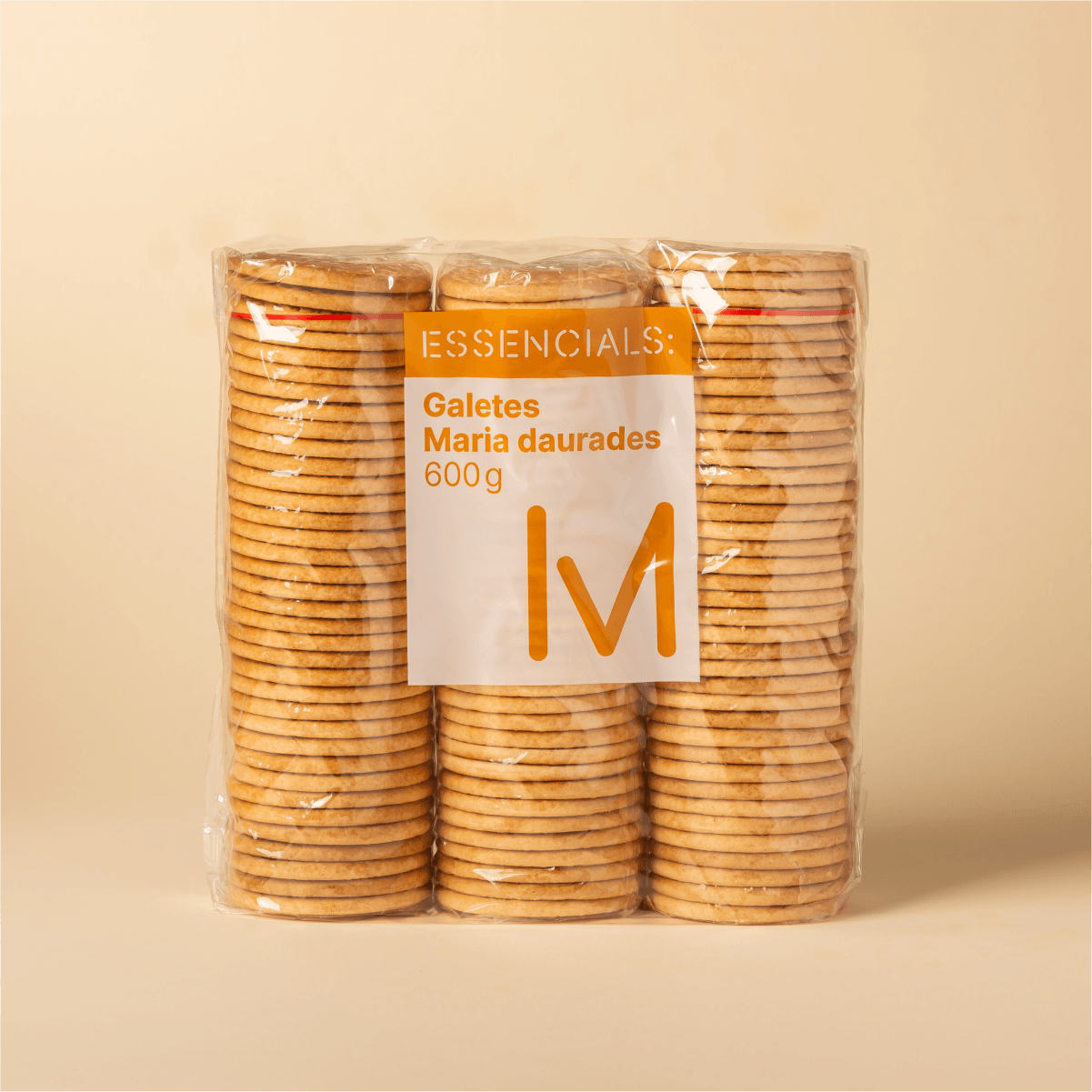 Galetes Maria daurades Essencials 200g - 3u.