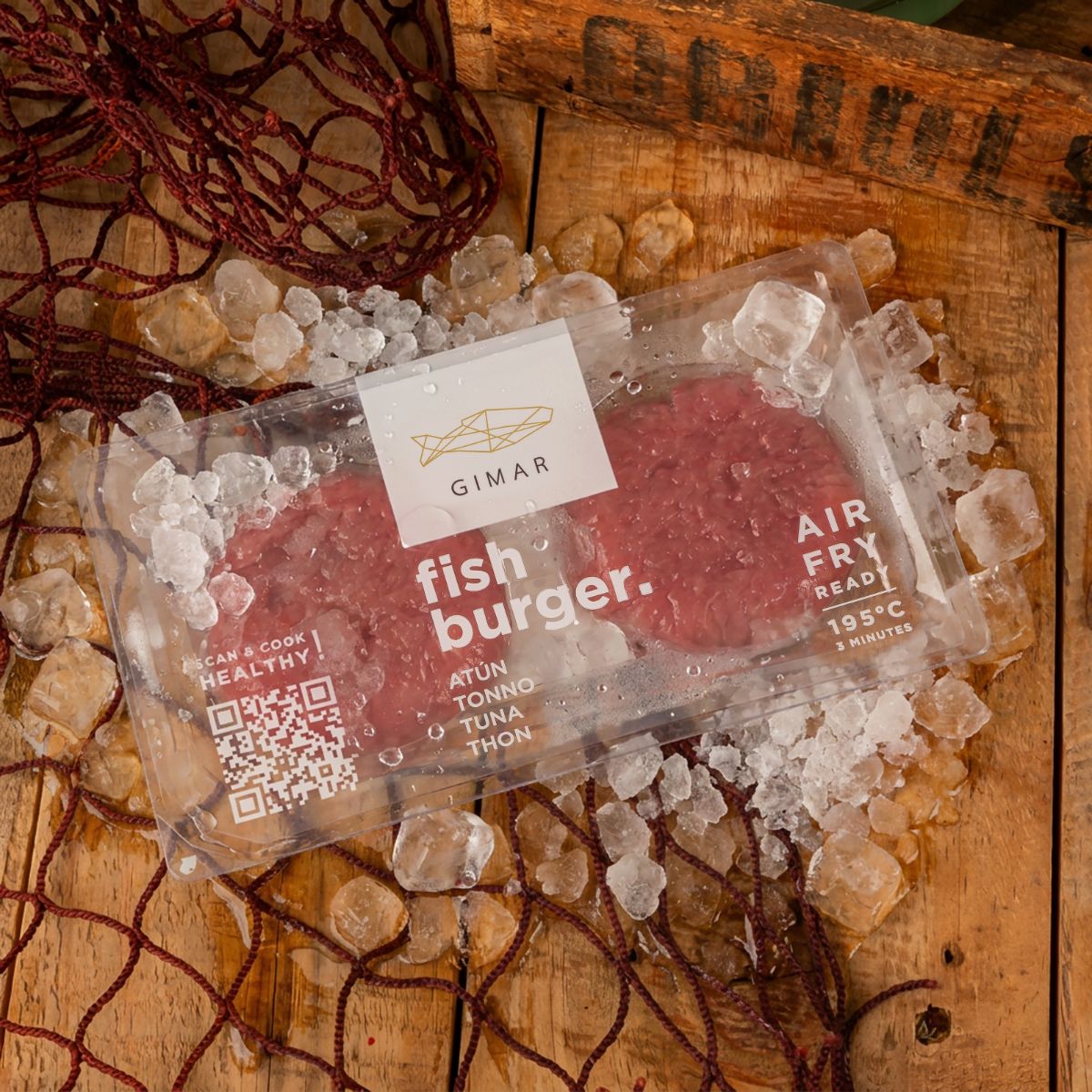 Burger atún Gimar 100g