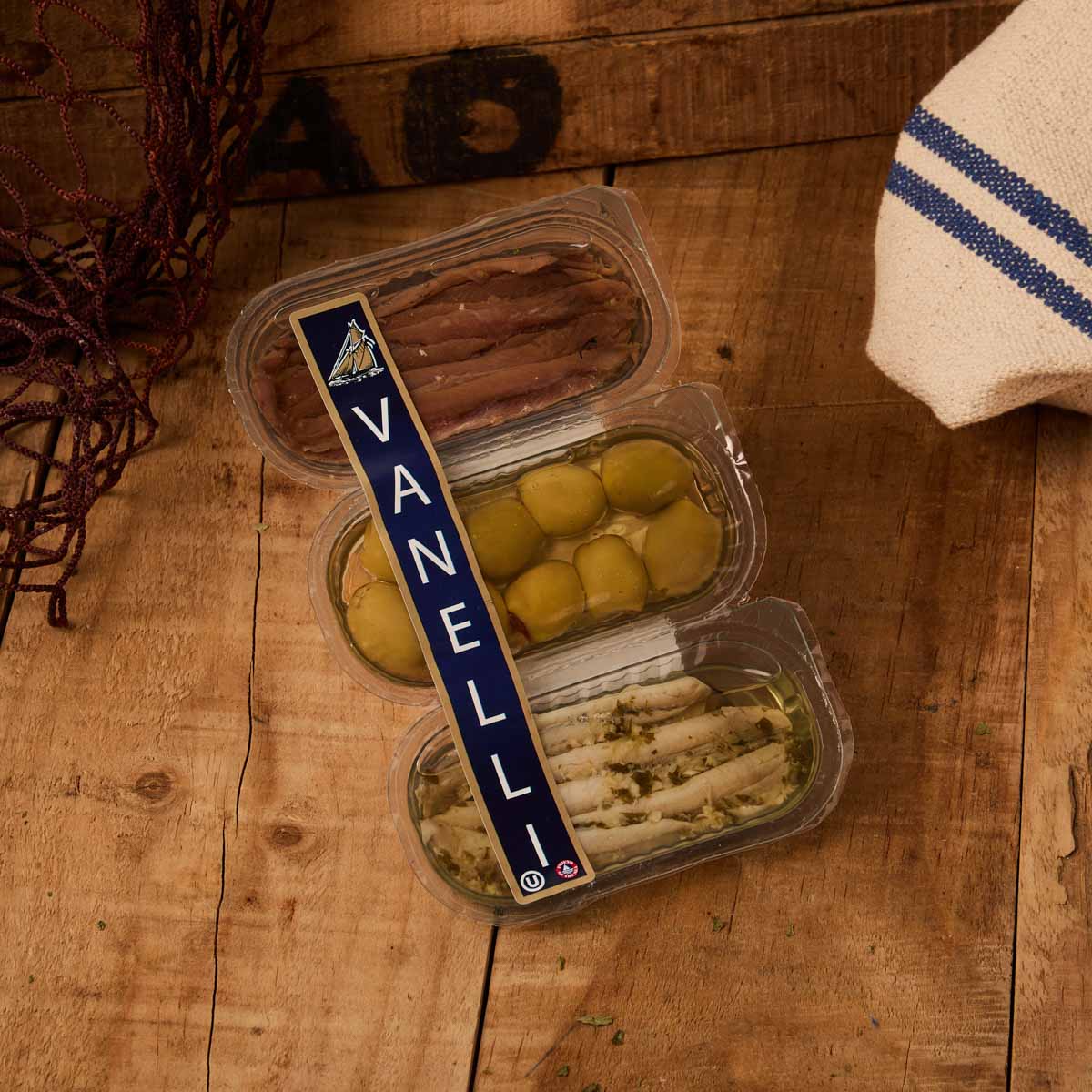 Tripack assortiment mariner Vanelli 75g