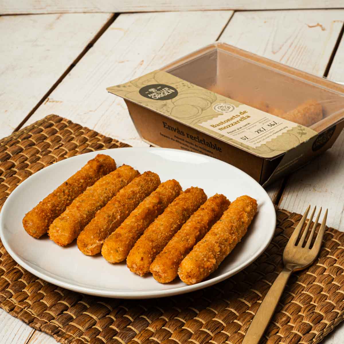 Bastons de mozzarella Ametller Origen 190g