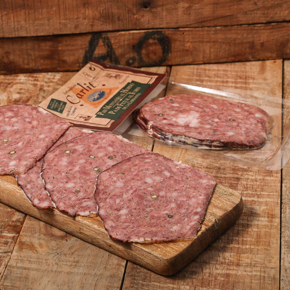 Llescat de pa de fetge al forn Carlit 100g