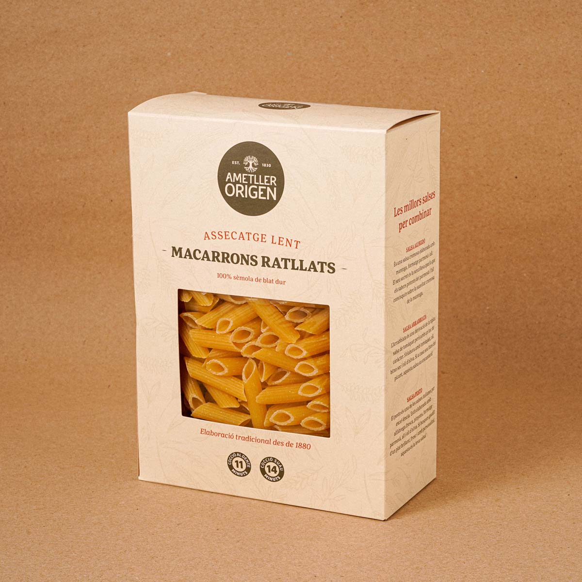Macarrones Rallados Ametller Origen 500 g