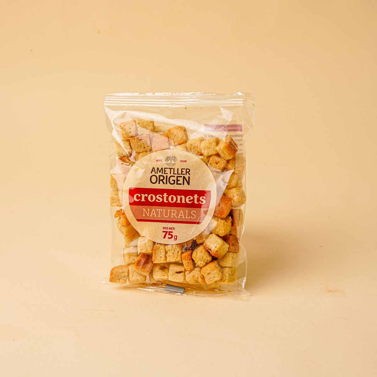 Crostonets naturals Ametller Origen 75g