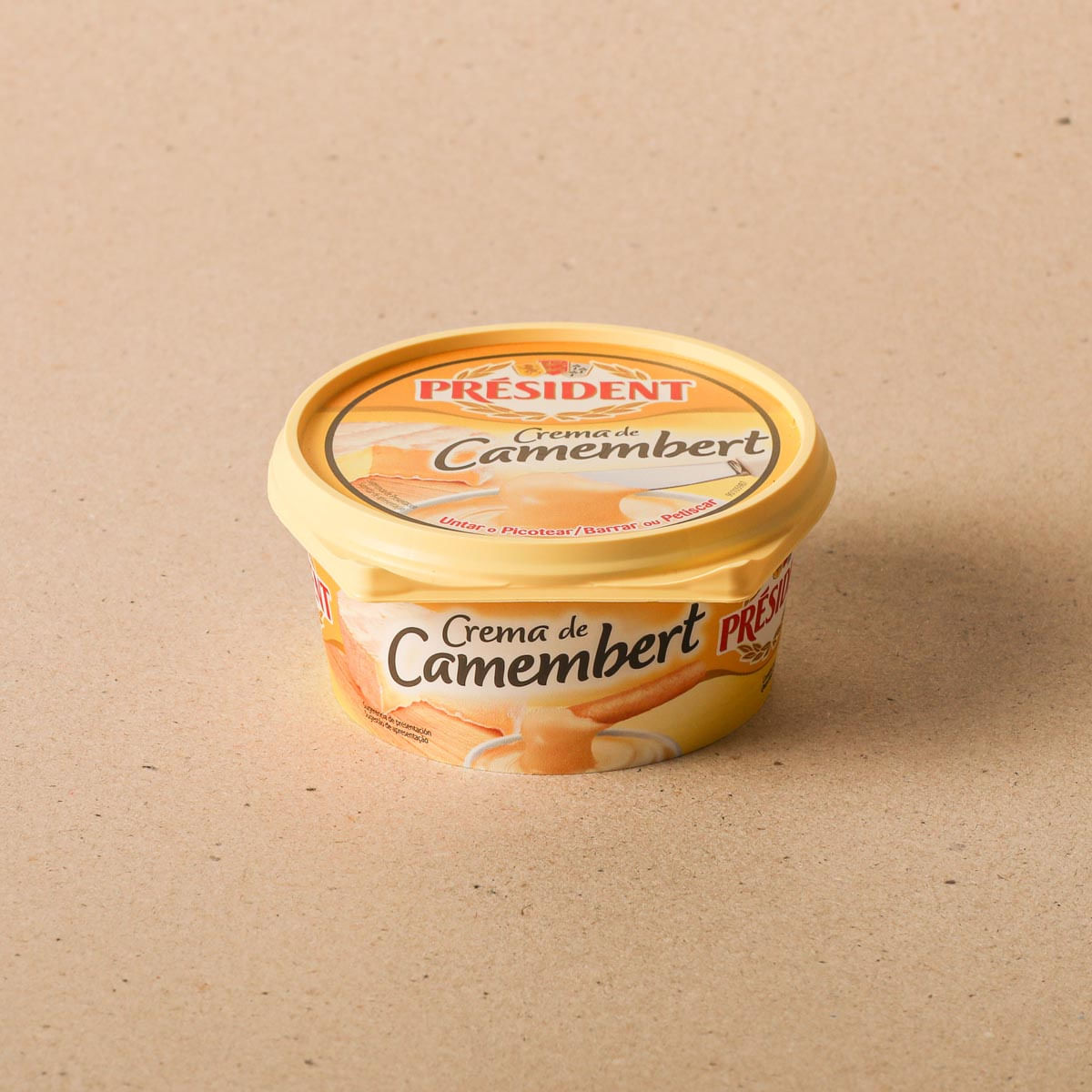 Crema formatge camembert President 125g
