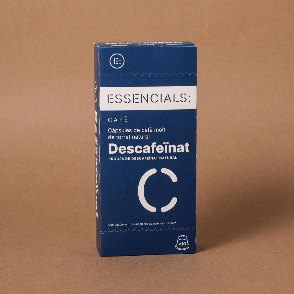 Càpsules de cafè descafeïnat Essencials - 10u.