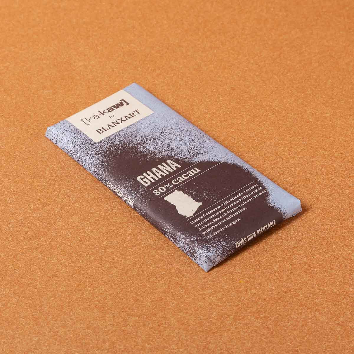 Xocolata Ghana 80% cacau Ka-Kaw 75g