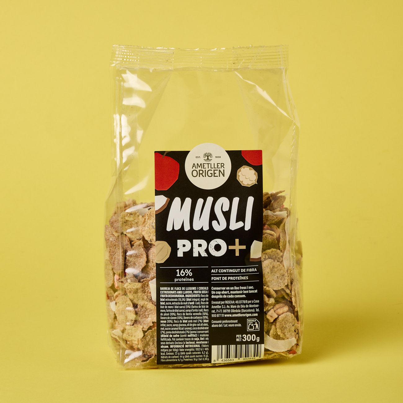 Musli Proteic Ametller Origen 300g