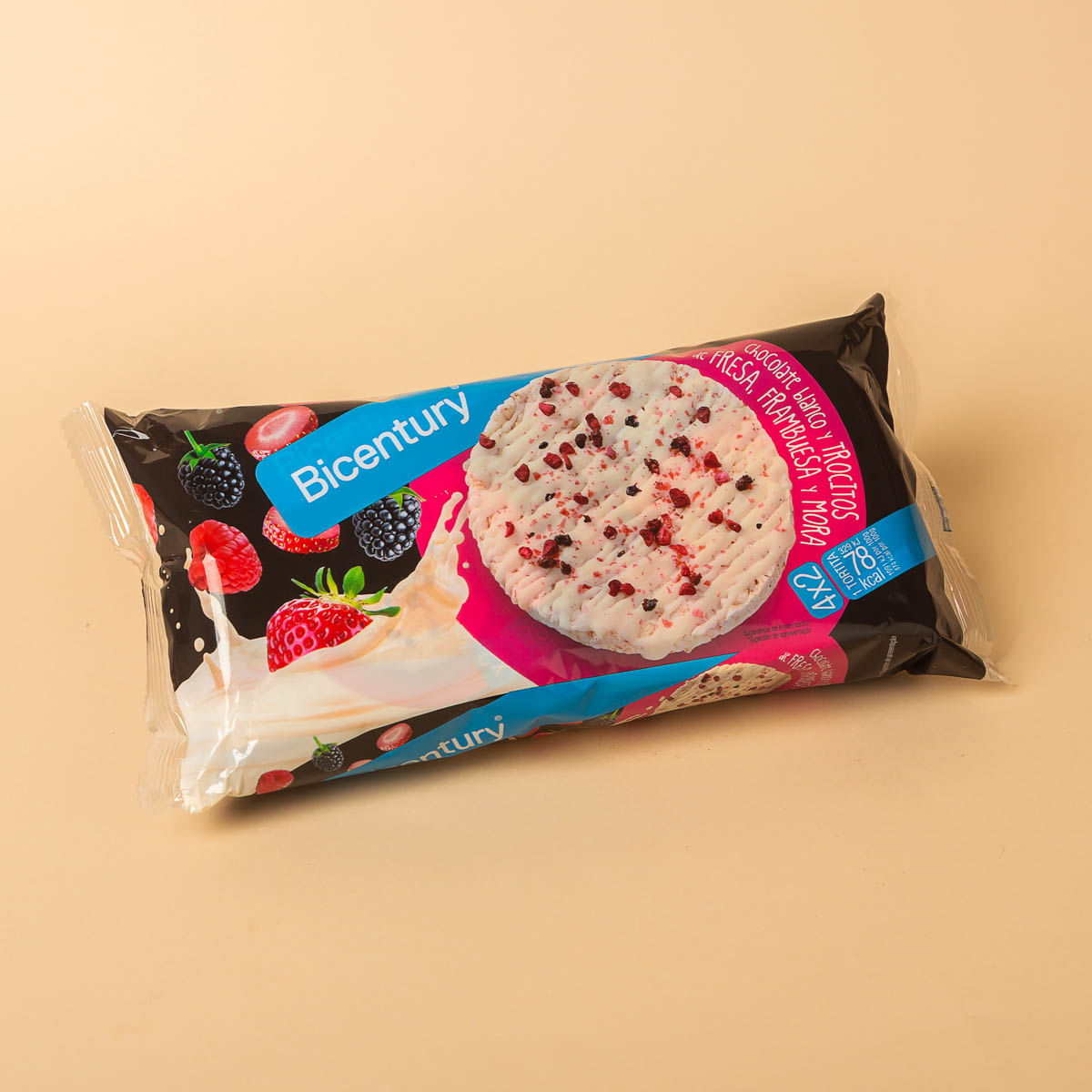 Coquetes xocolata blanca fruits vermells Bicentury 132g