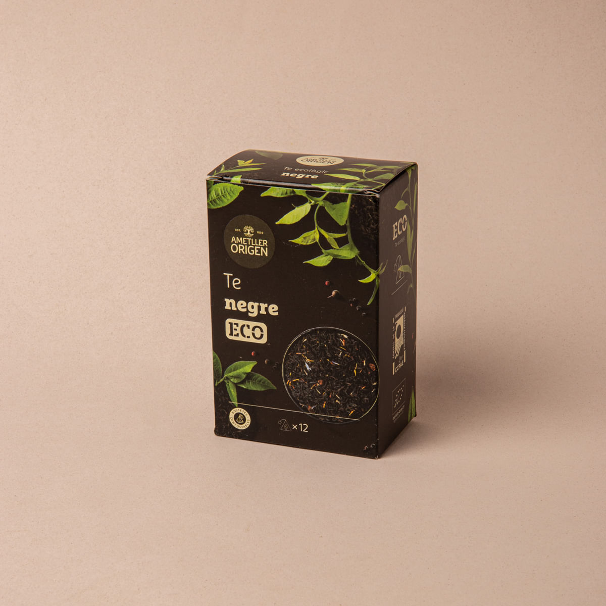 Te negre ecològic Ametller Origen 18g