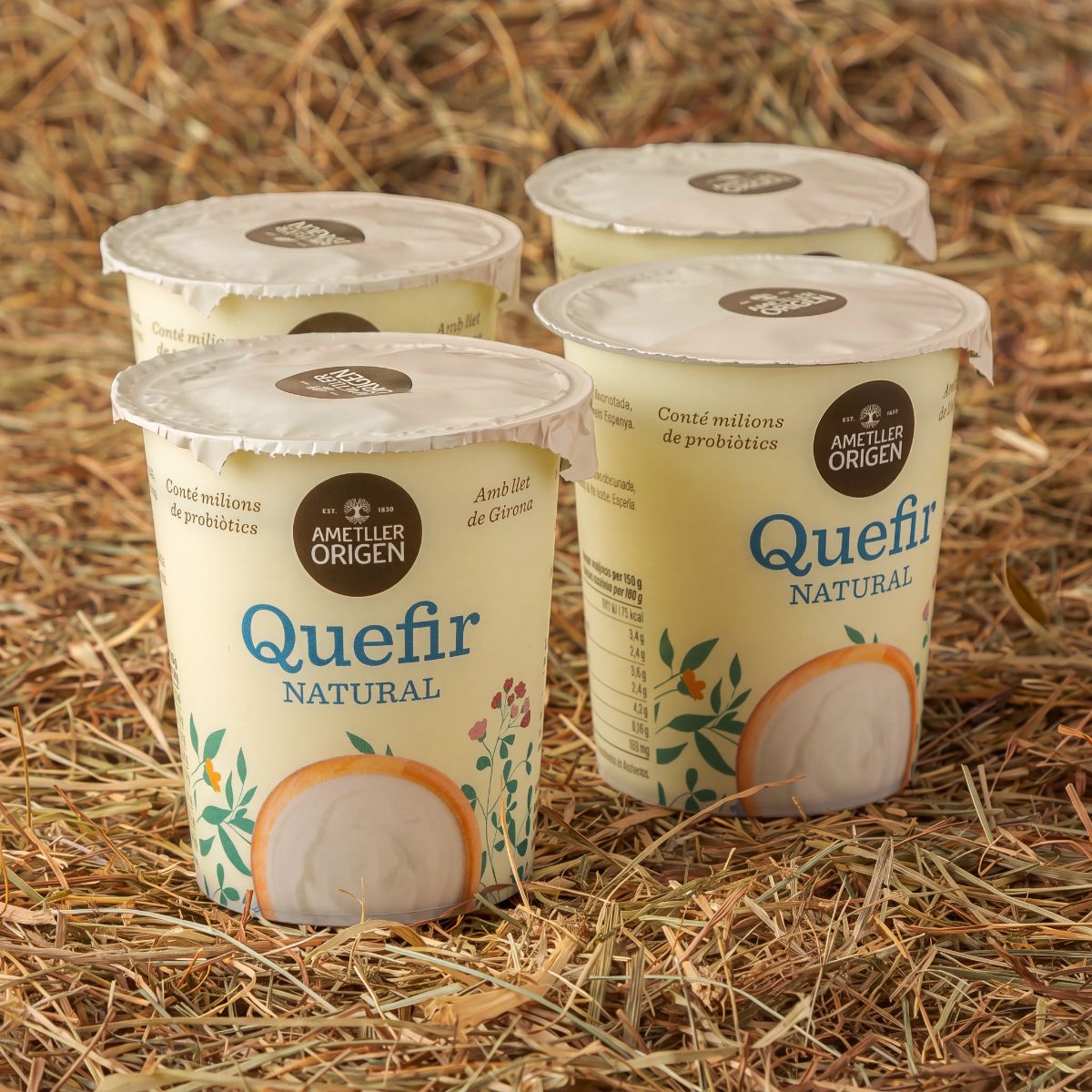 Kéfir natural Ametller Origen 125g - 4uds.