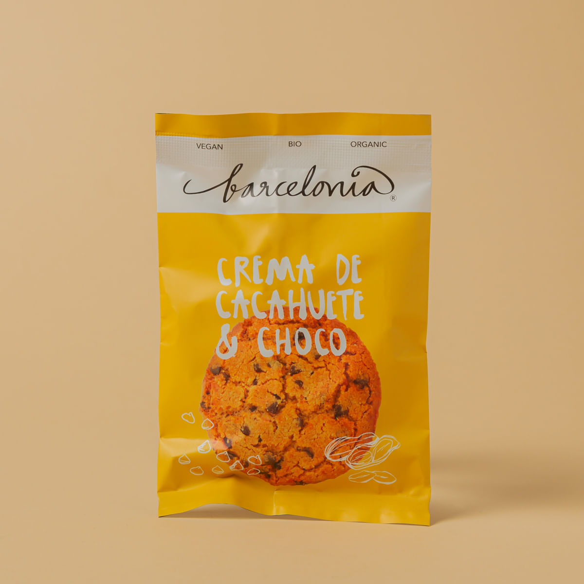 Galetes de crema de cacauet i xocolata Barcelonia 50g