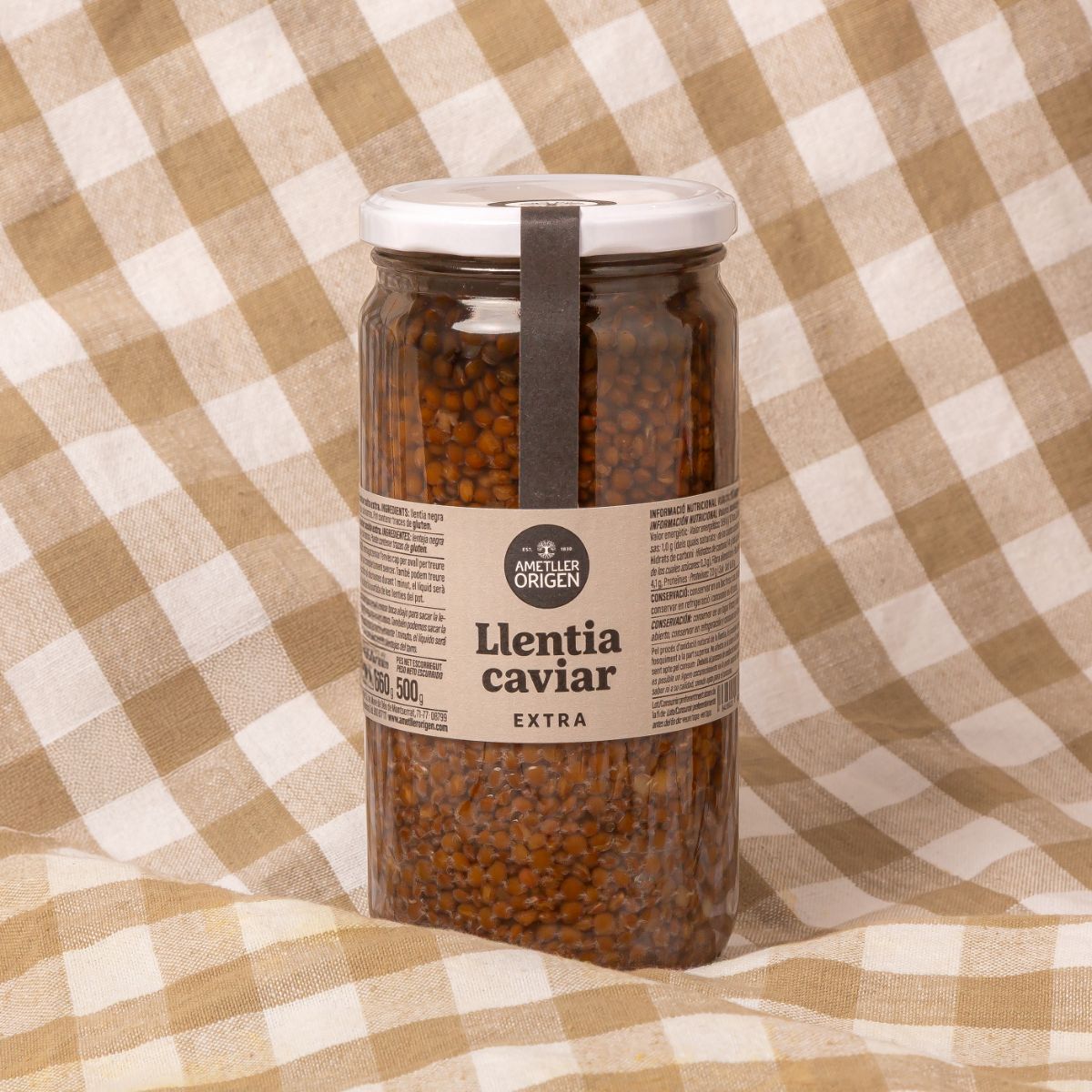 Llentia caviar Ametller Origen 500g