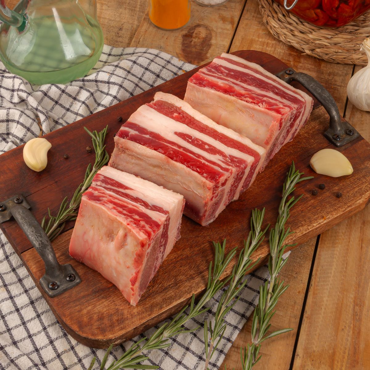Costilla falda de ternera Angus