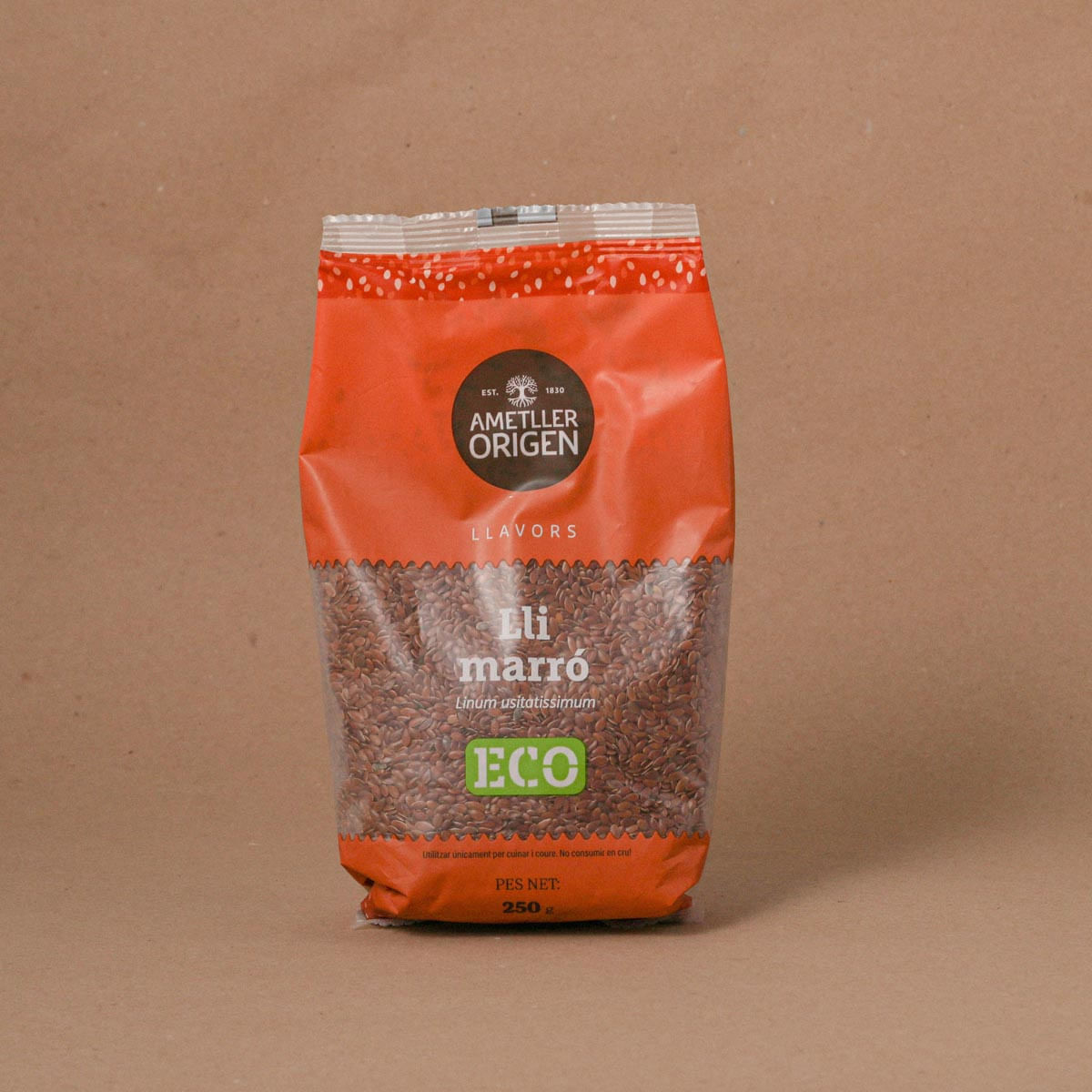 Lli marró ecològic Ametller origen 250g