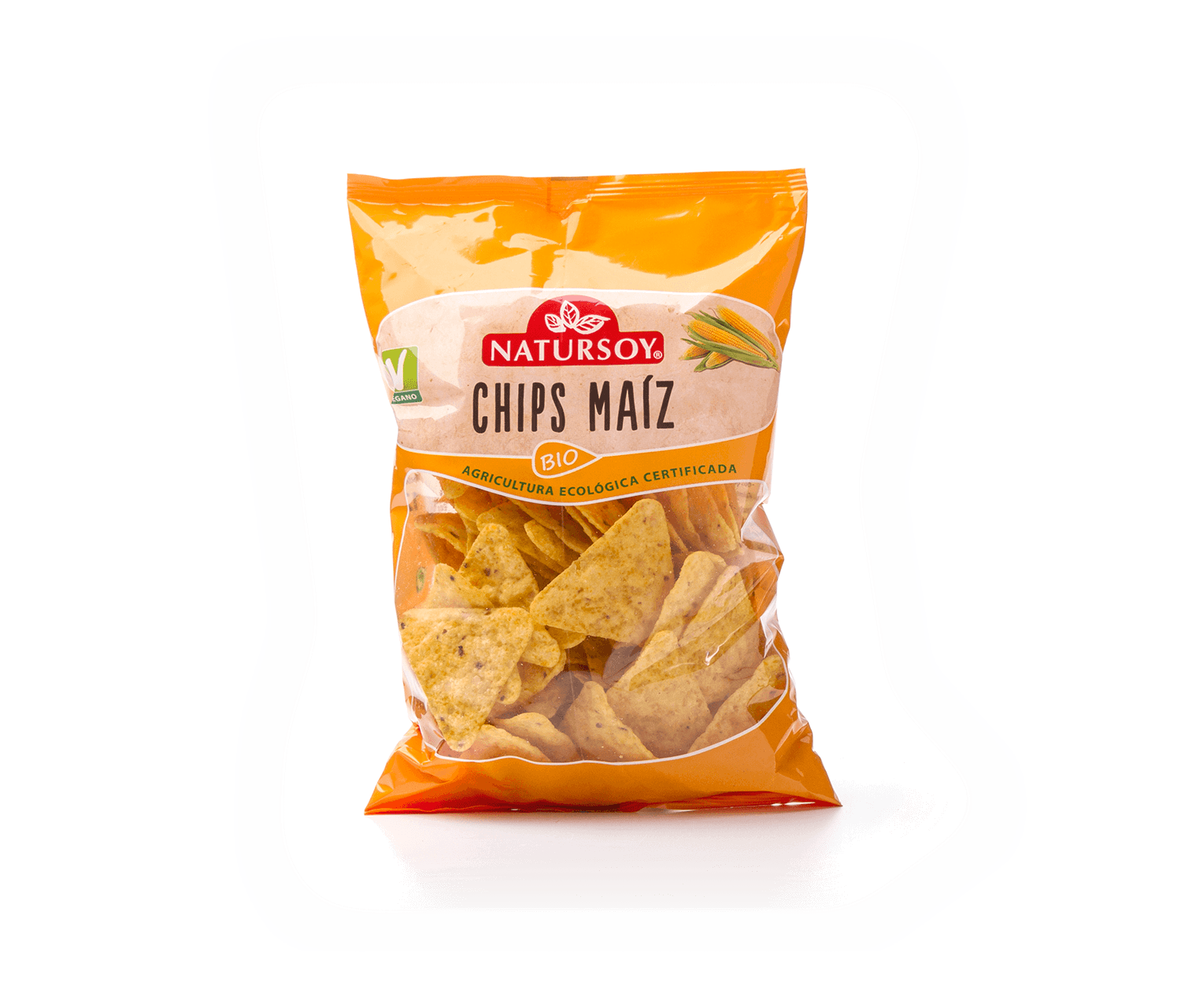 Xips blat de moro natural Natursoy 125g