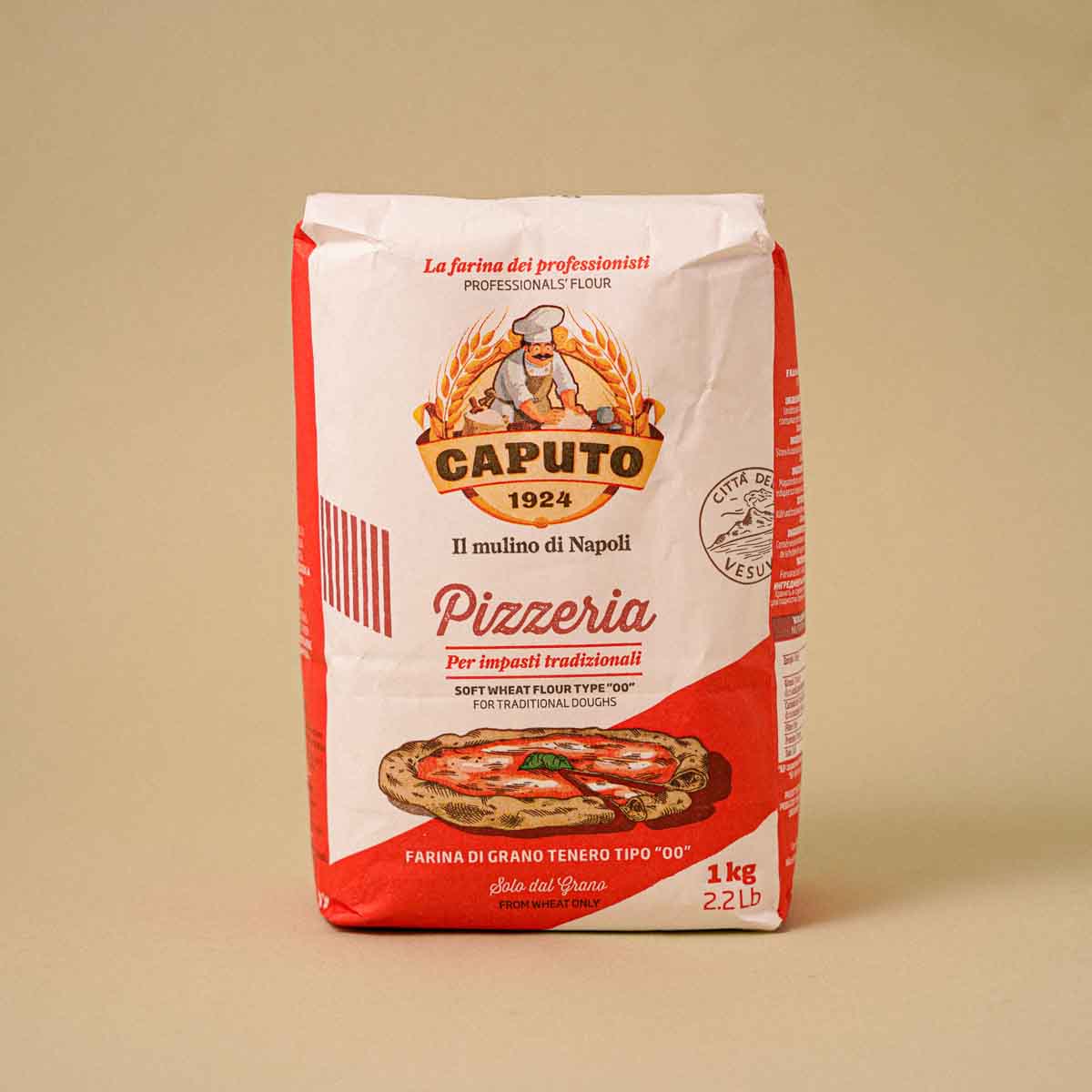 Harina de pizzería Caputo 1kg