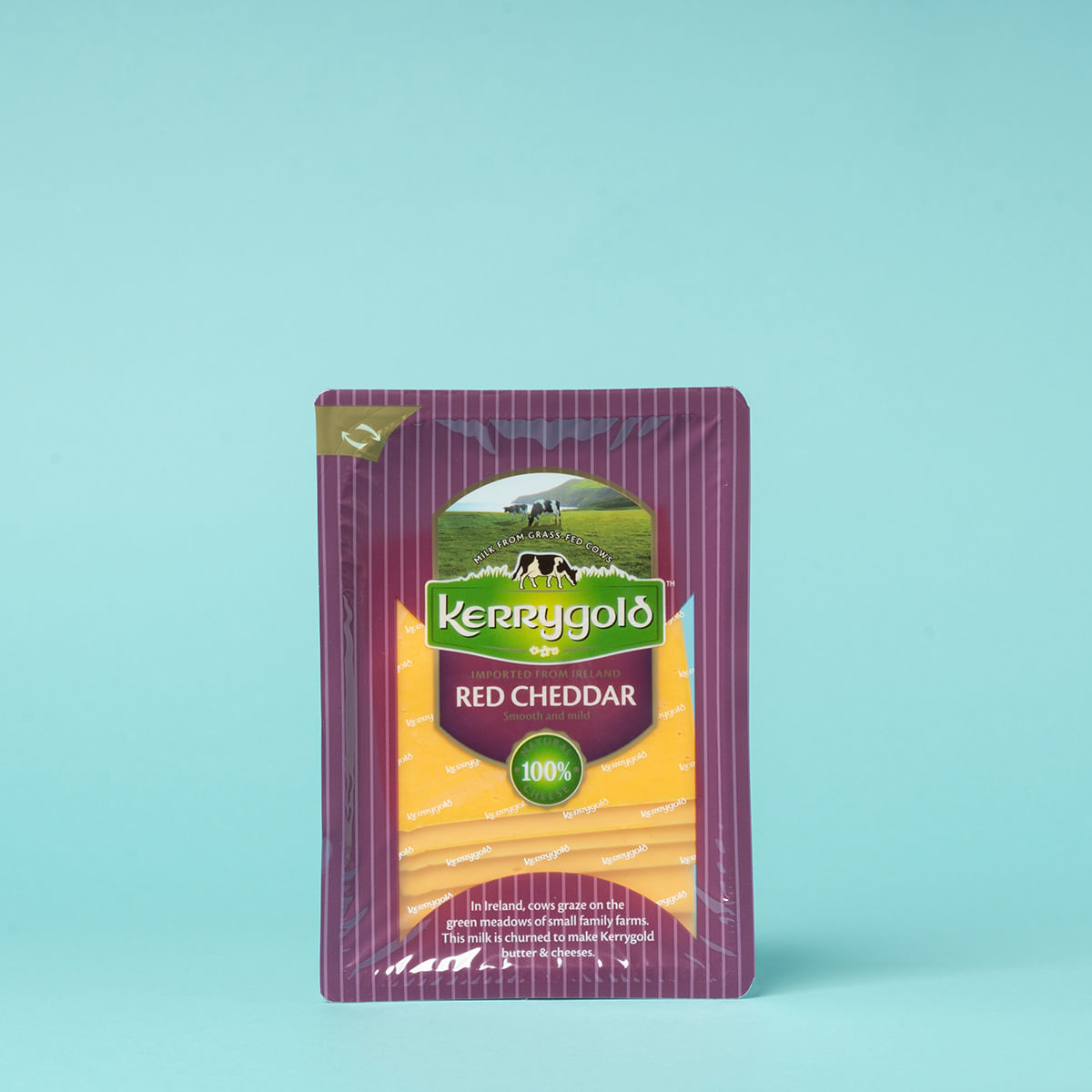 Cheddar rojo lonchas kerrygold 150g 0.15 kg