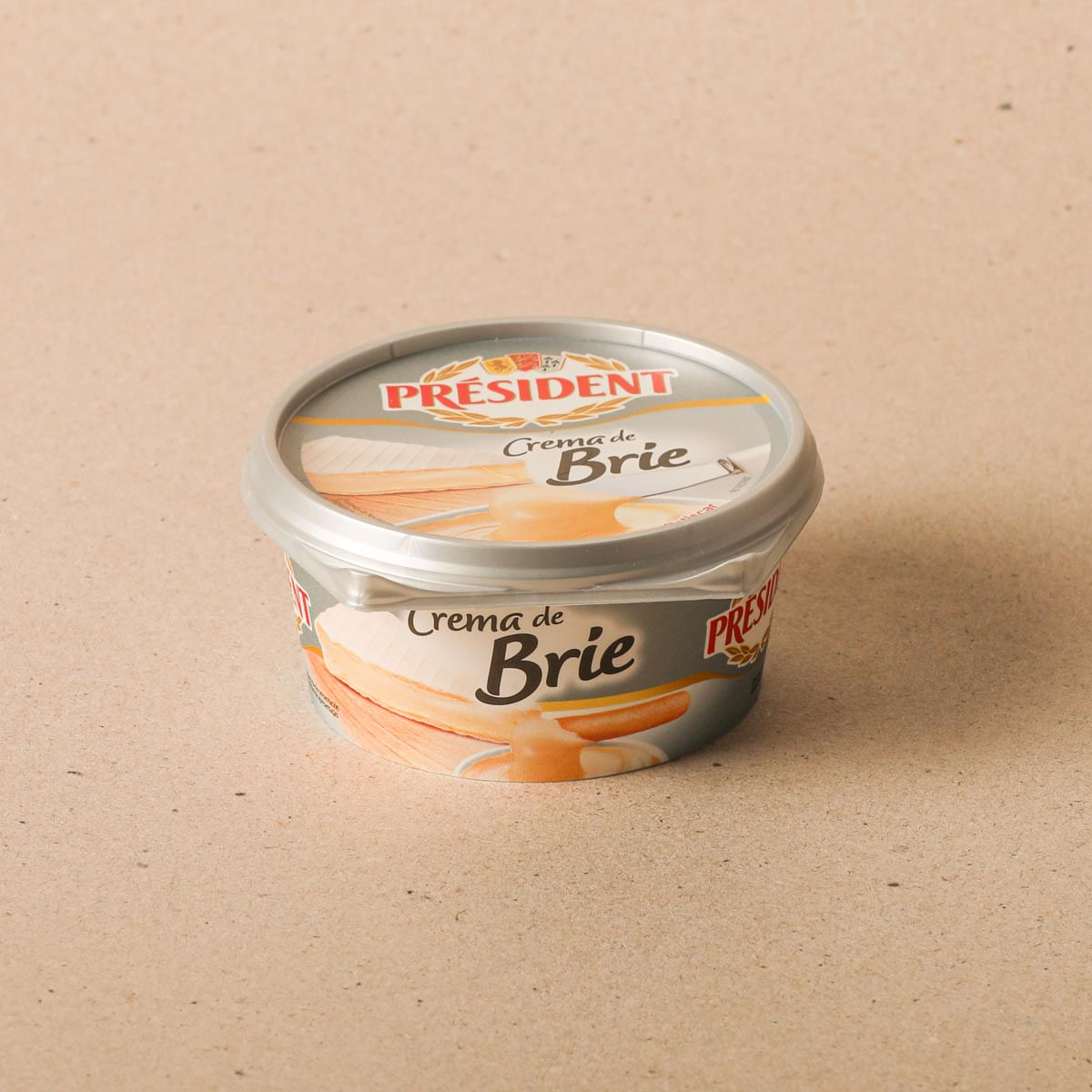 Crema formatge brie President 125g