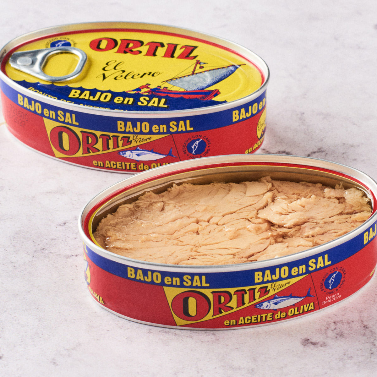 Bonito del norte bajo en sal oliva Ortiz 82g