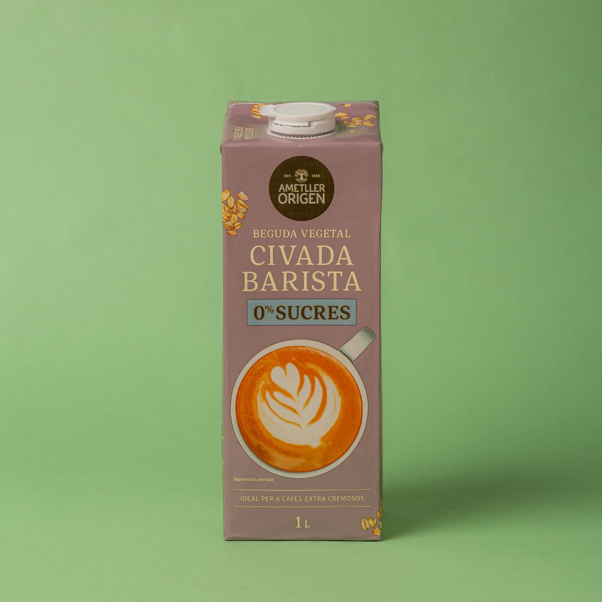 Beguda de civada Barista 0% sucres Ametller Origen 1l