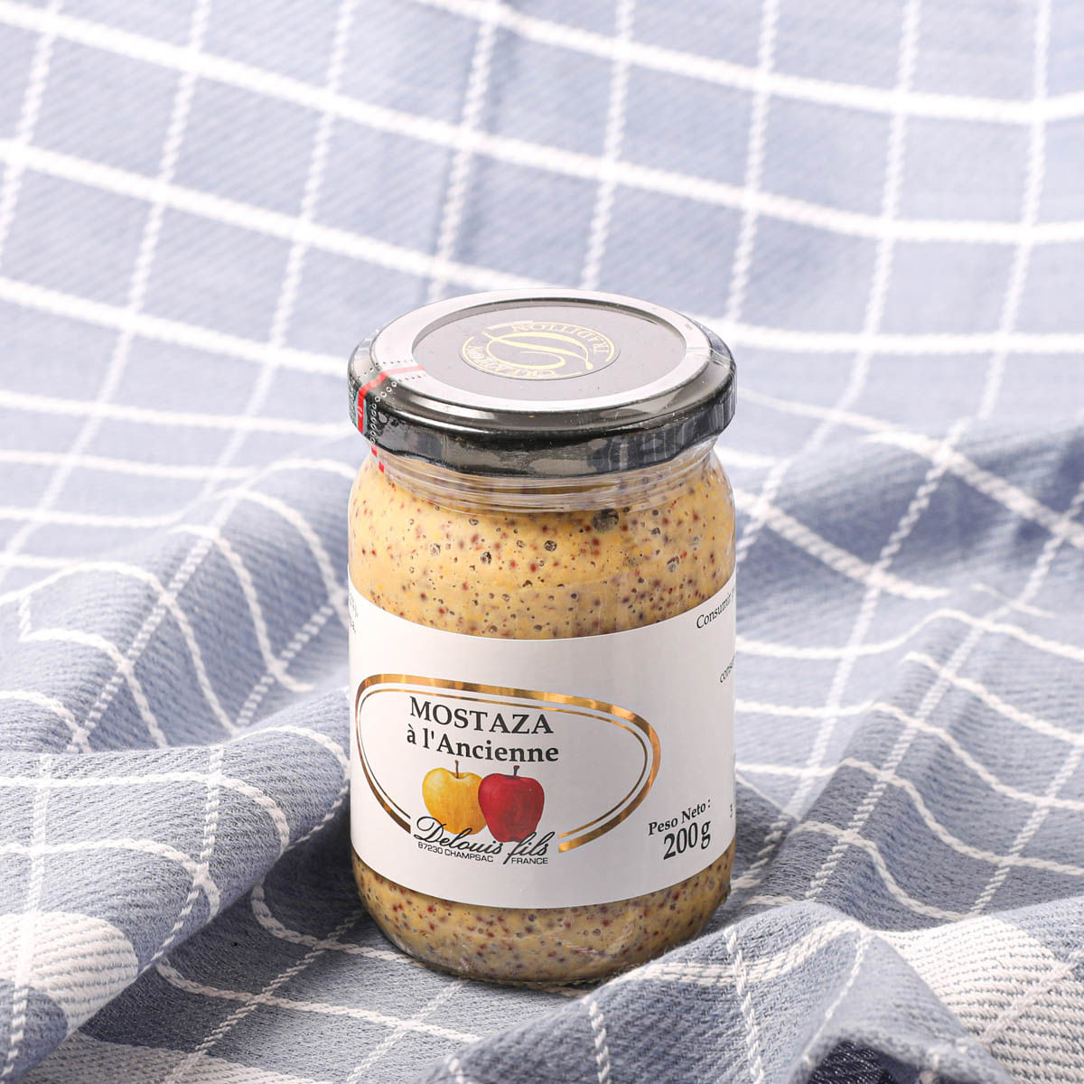 Mostaza ancienne al vinagre de sifra -180 g