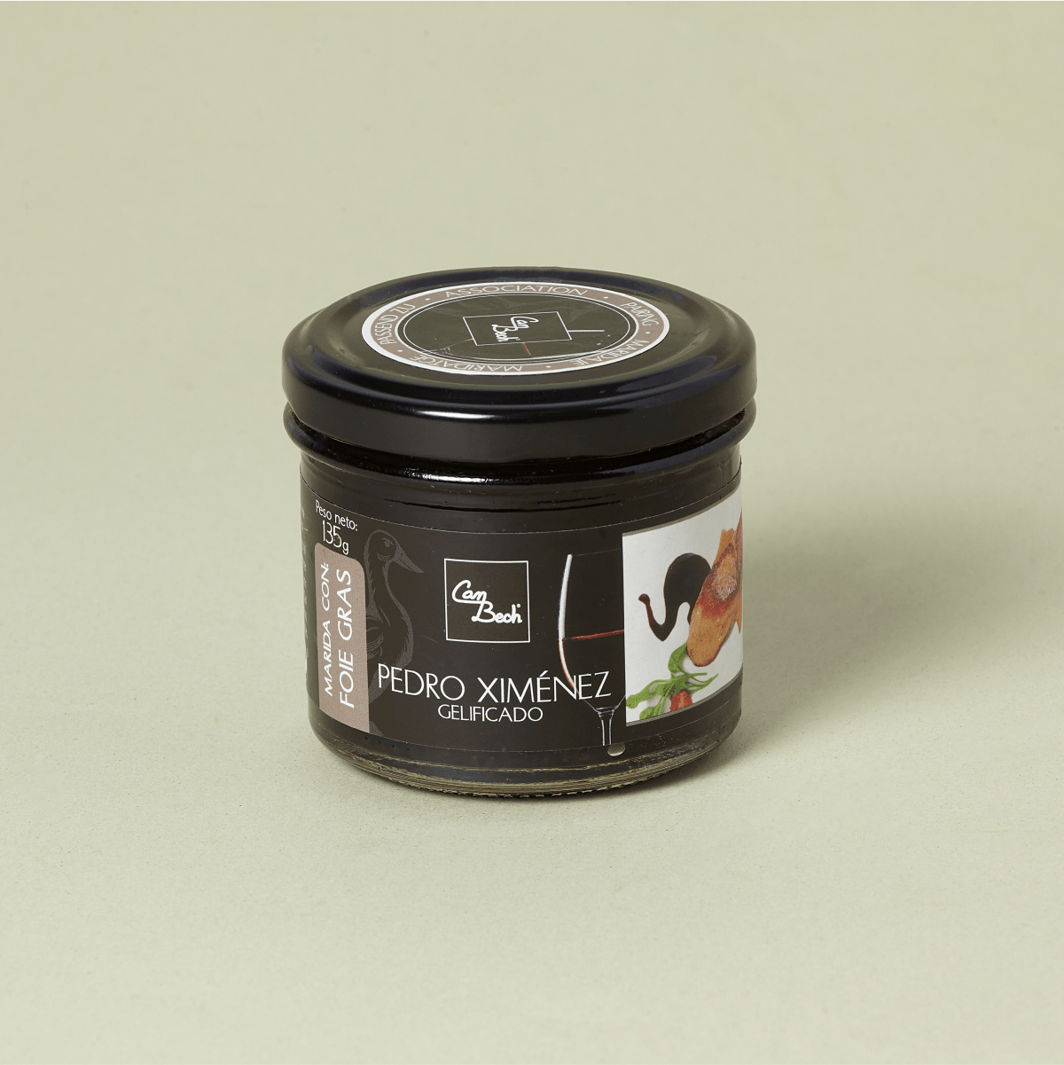 Salsa dolça Gelificada Pedro Ximénez Can Bech 135g
