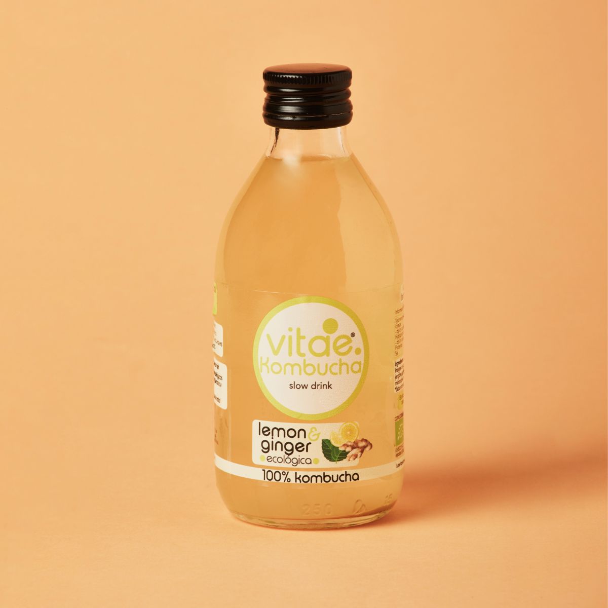 Kombutxa llimona gingebre Vitae 500ml