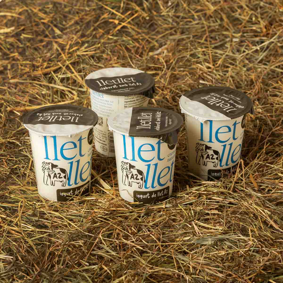 Iogurt natural amb llet A2 Ametller Origen 125g - 4u.