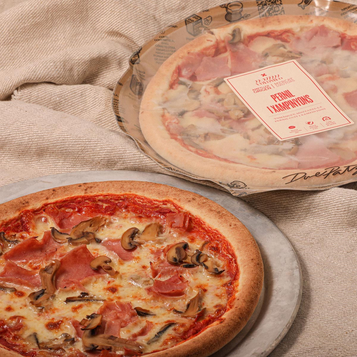 Pizza fresca Cotto Funghi Fratelli Colombo 450g