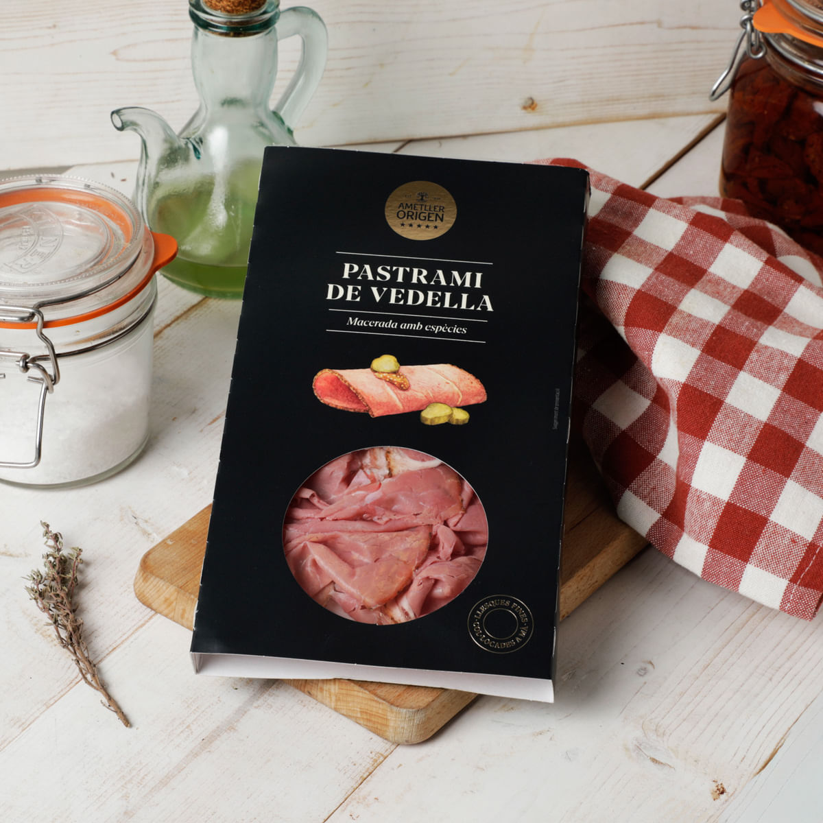 Pastrami de vedella Ametller Origen 80g