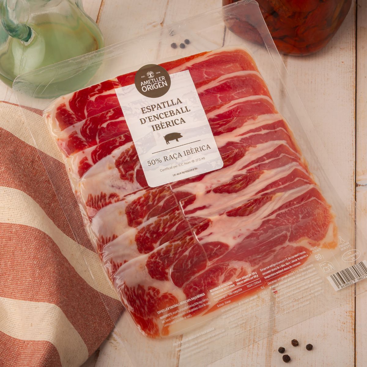 Paleta de cebo 50% ibérica Ametller Origen 80g