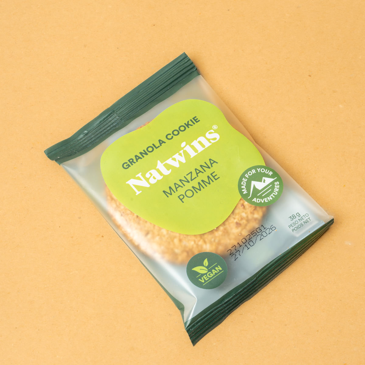 Granola cookie poma Natwins 38g