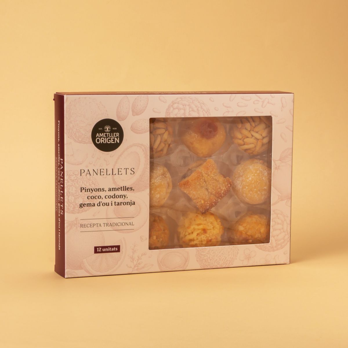 Surtido de panellets Ametller Origen 230g - 12uds