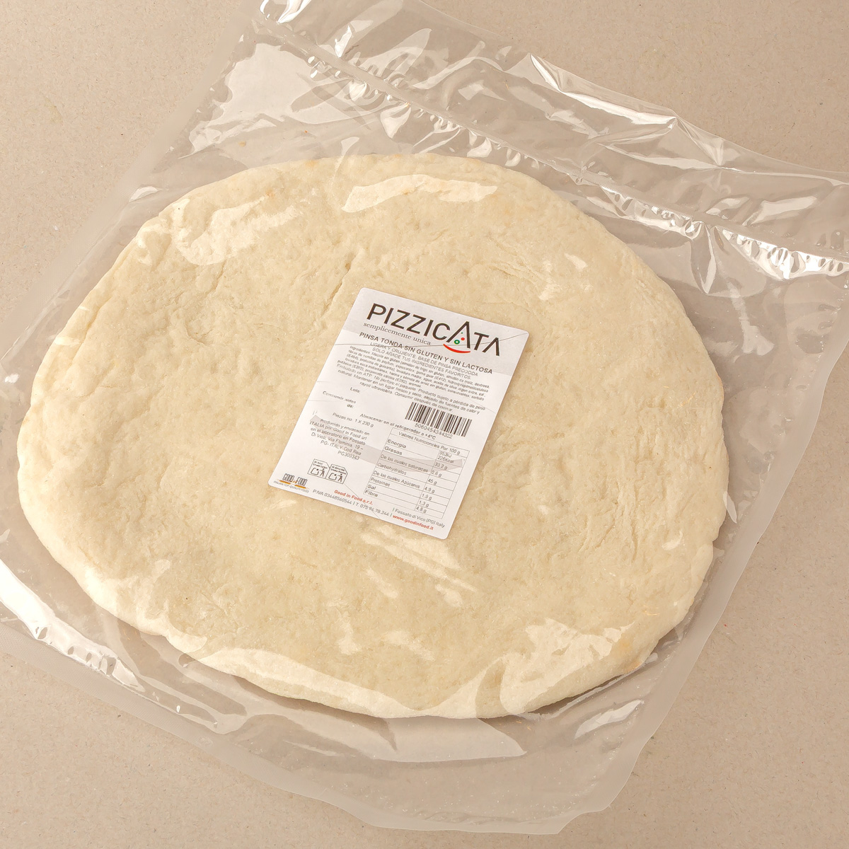 Base de pizza sin gluten Pizzacata 240g