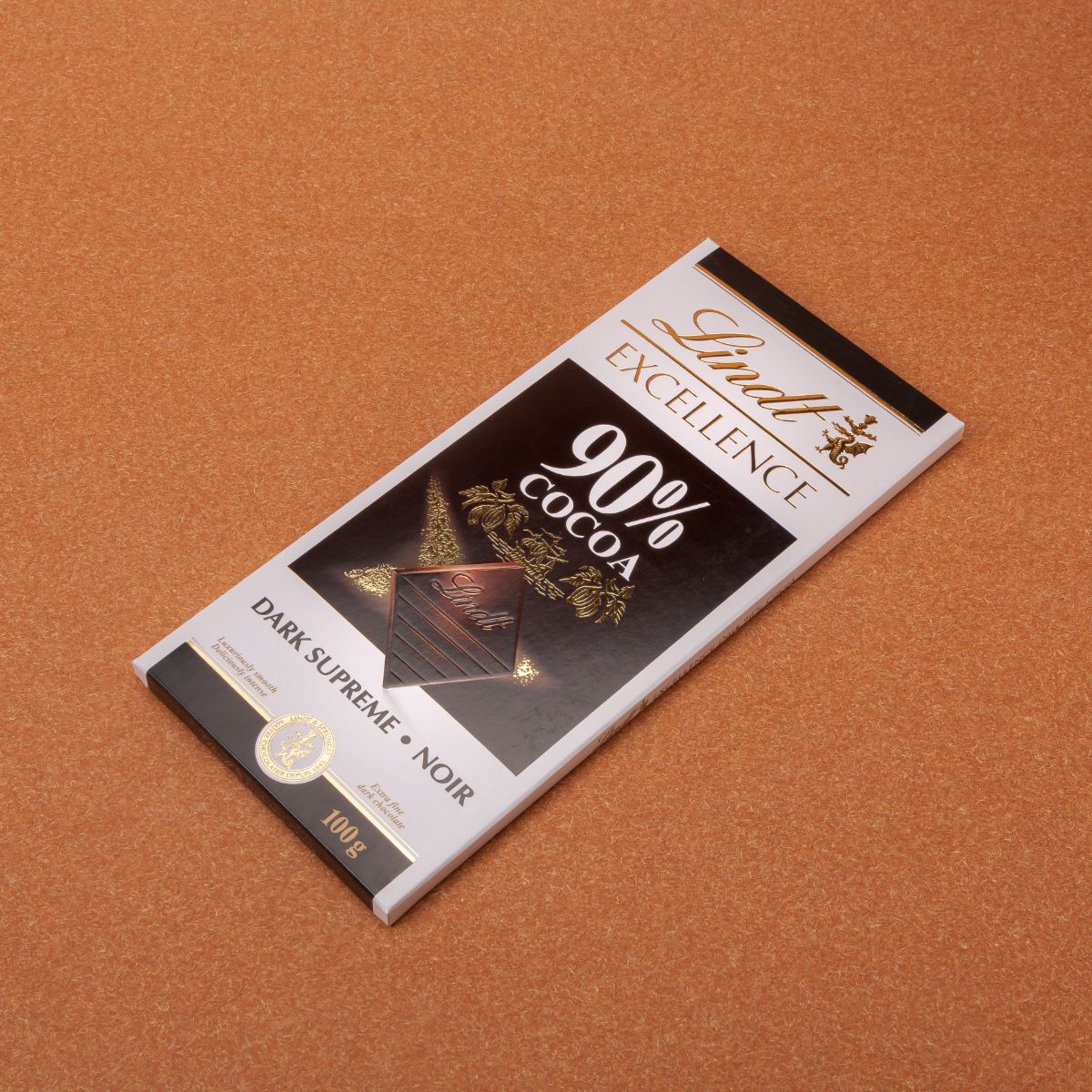 Chocolate negro 90% Lindt Excellence 100g