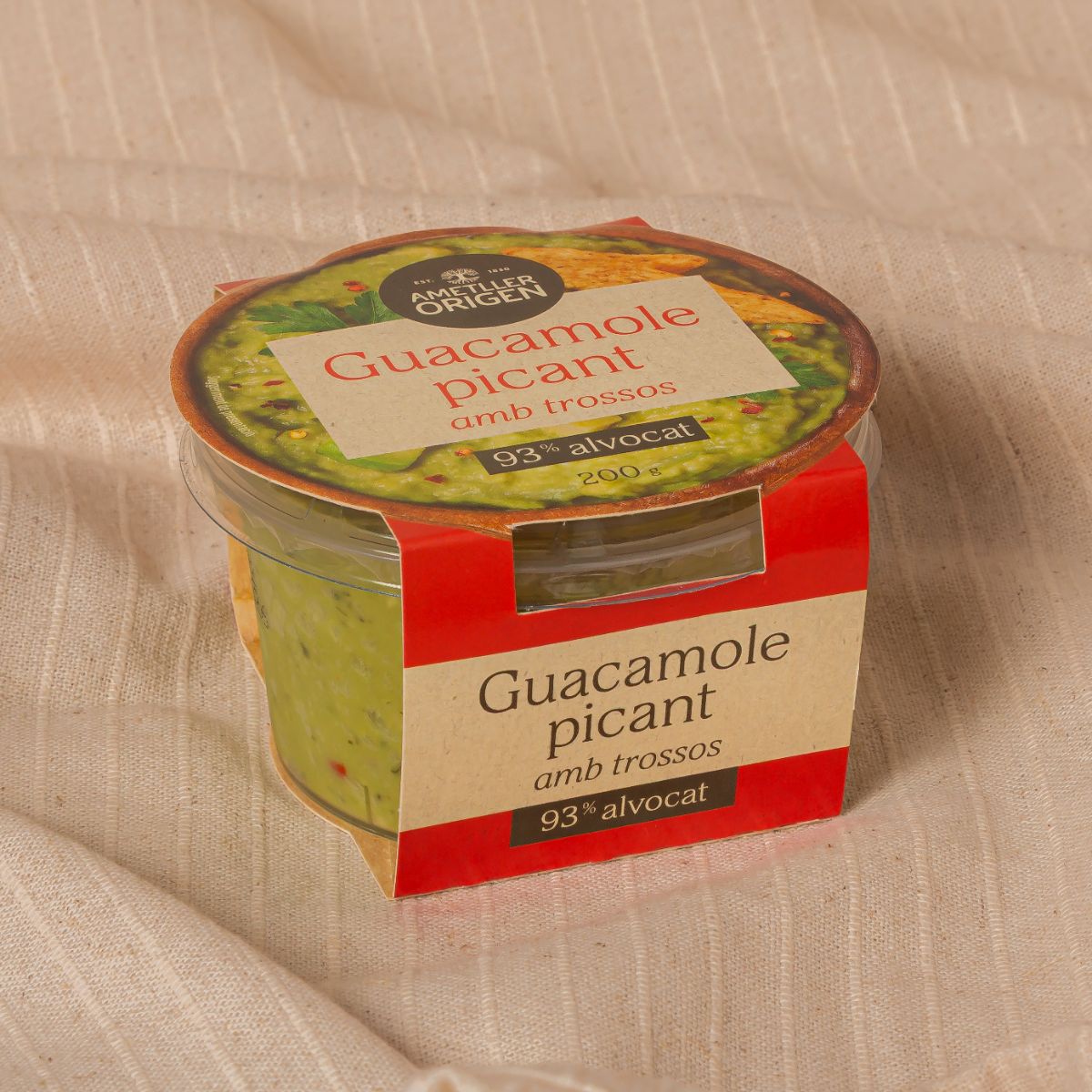 Guacamole picante Ametller Origen 200g