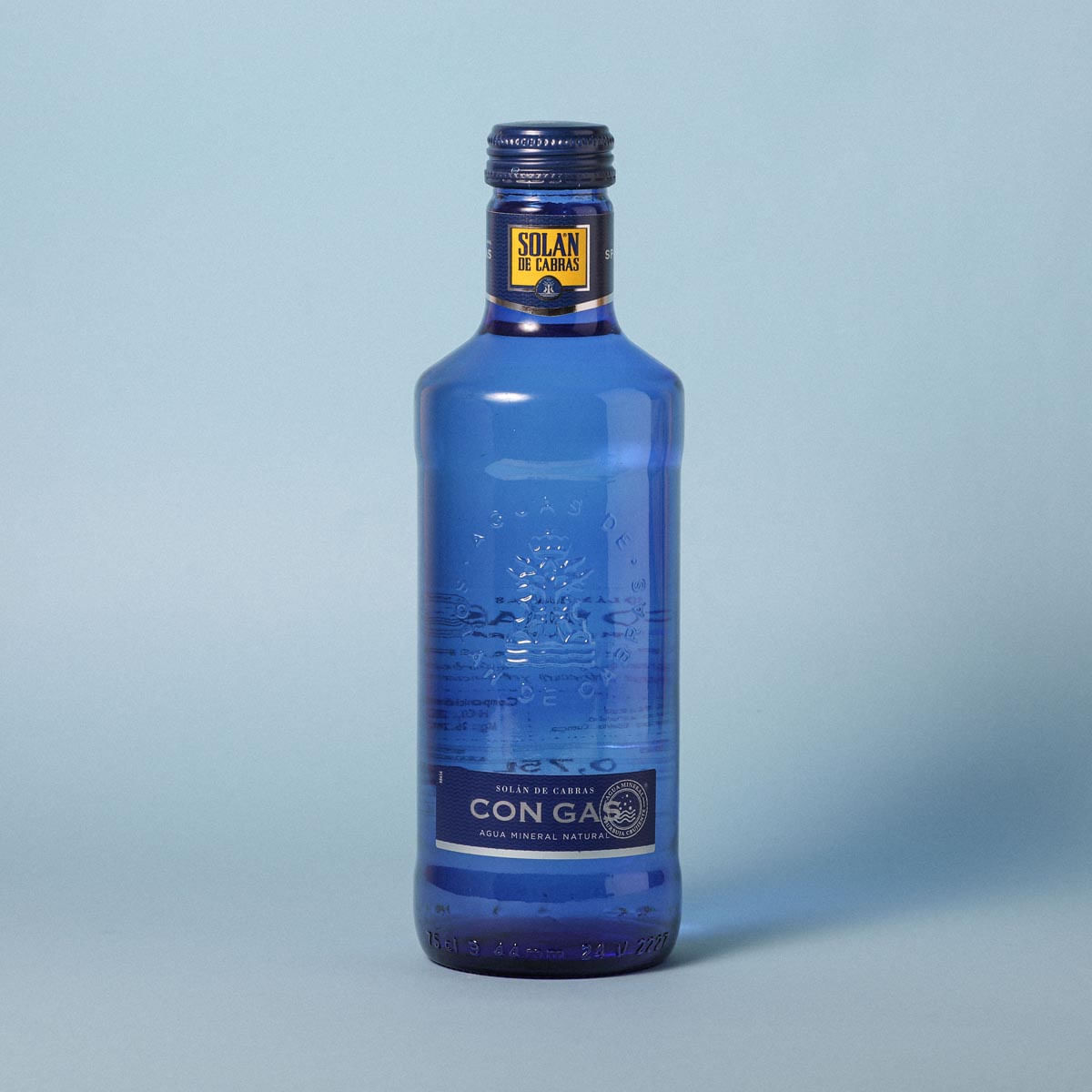 Aigua amb gas mineral SOLAN DE CABRAS 750ml
