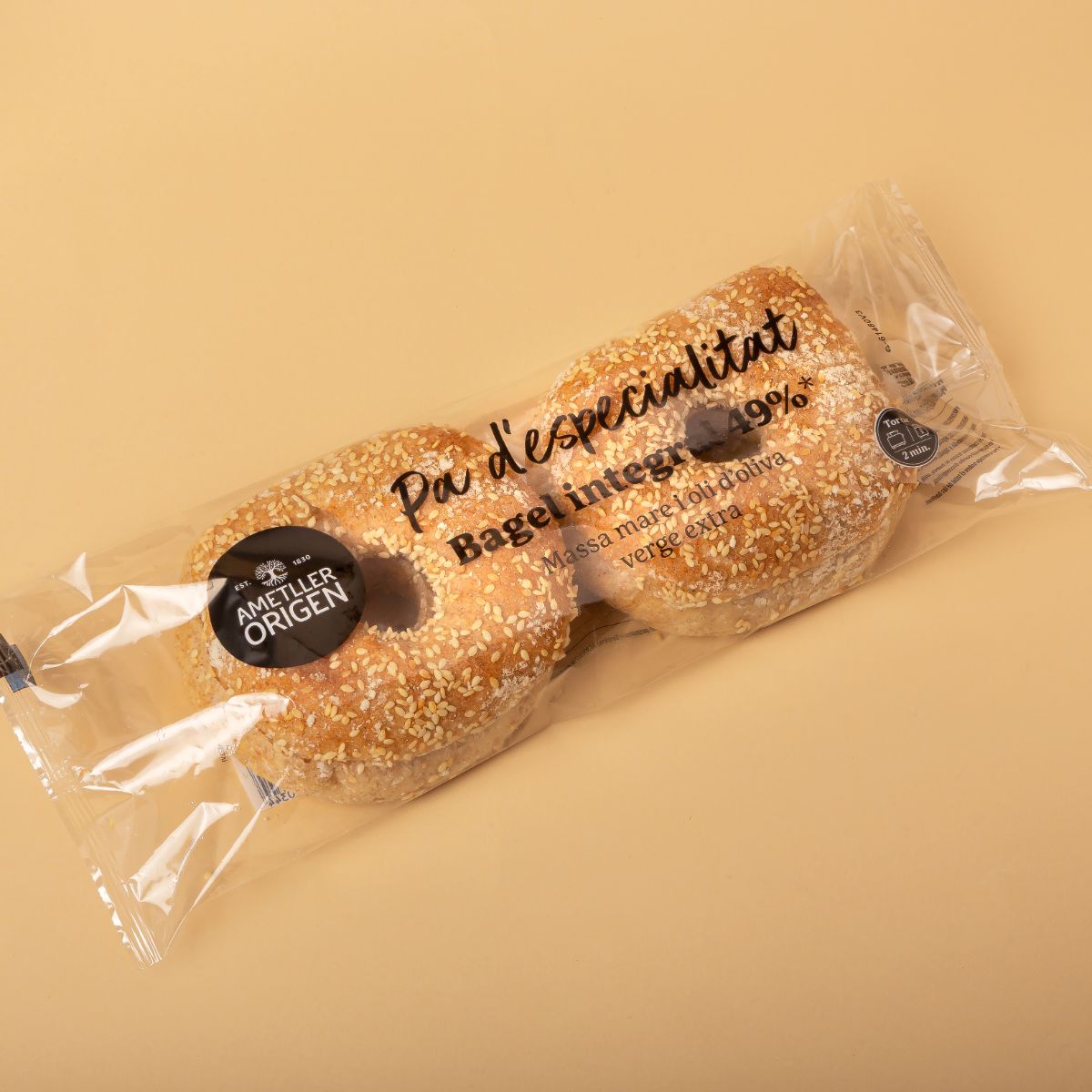 Bagel integral Ametller Origen 110g