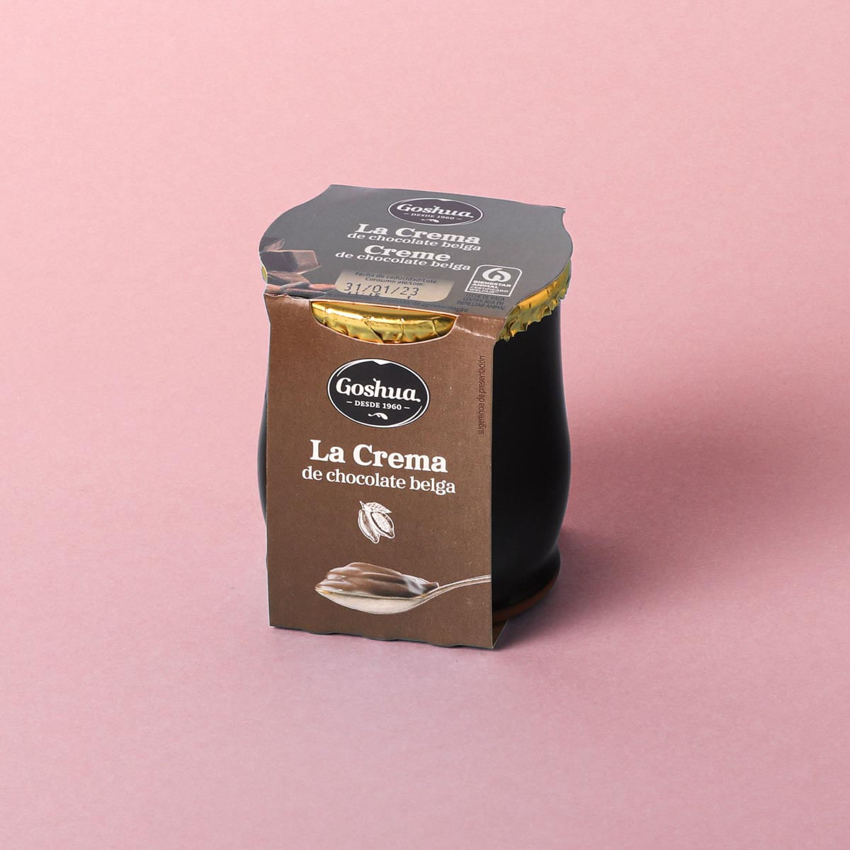 Crema de chocolate belga Goshua 130 g 0.13 kg