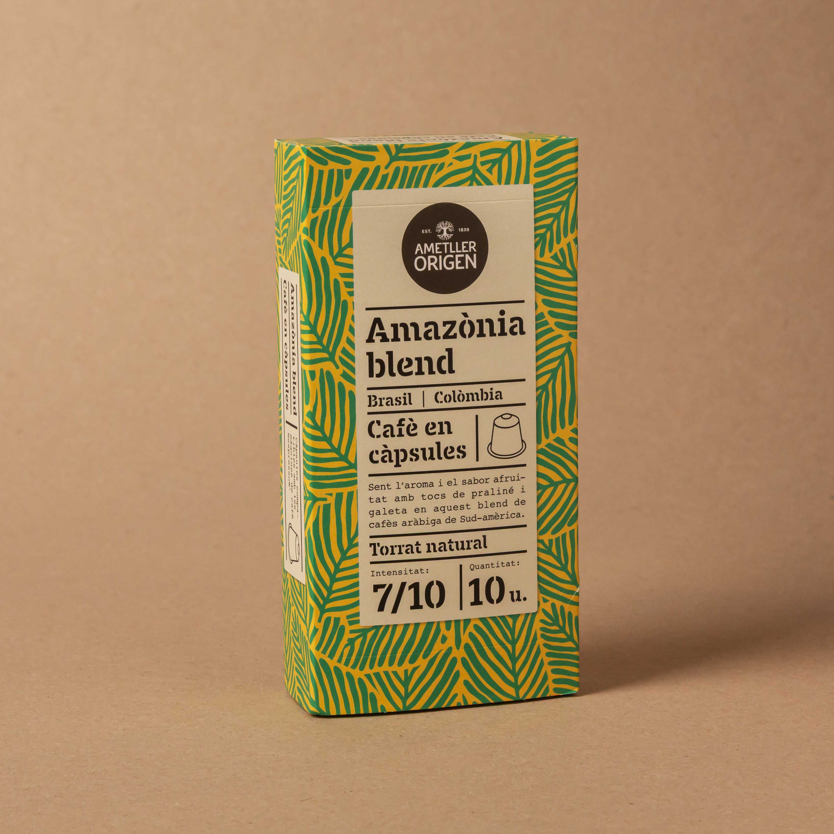Càpsules de cafè amazònic Ametller Origen - 10u.