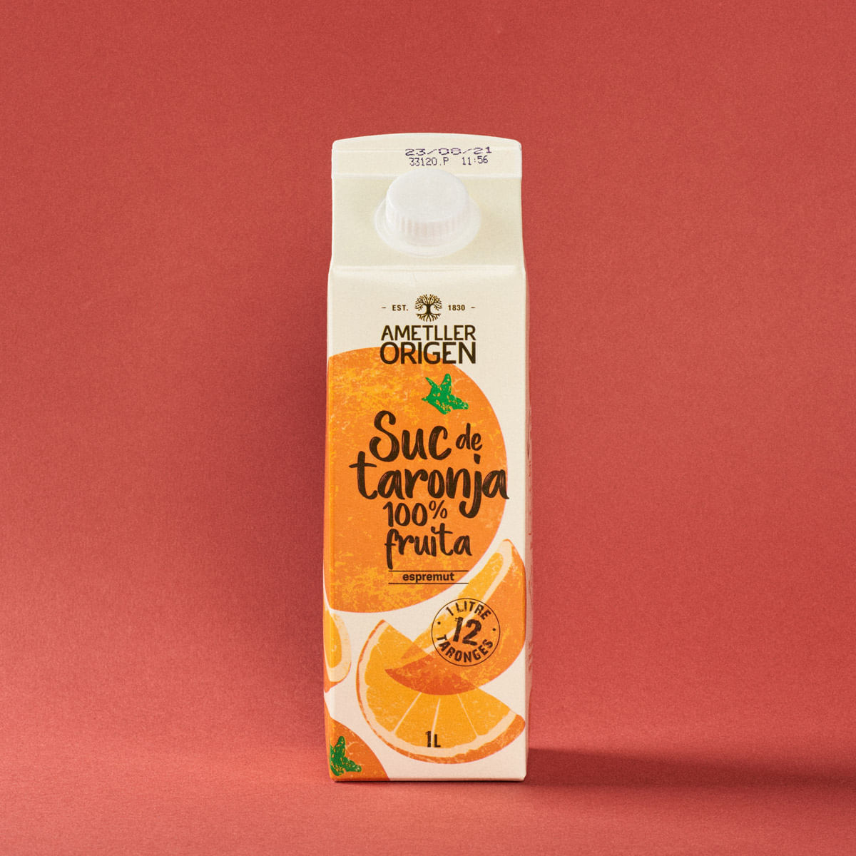 Suc taronja 100% espremut Ametller Origen 1L